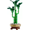 LEGO Icons dekoratīvs auga modelis — LEGO 10344 Lucky Bamboo Botanical Collection, 325 detaļas, 290 mm augstums