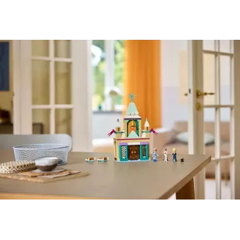 LEGO konstruktors Disney Princess Arendelle Castle 43265 — 177 gab., 3 minifigūras, vecumam 5+, vitrīnas komplekts (250×60×40 mm)
