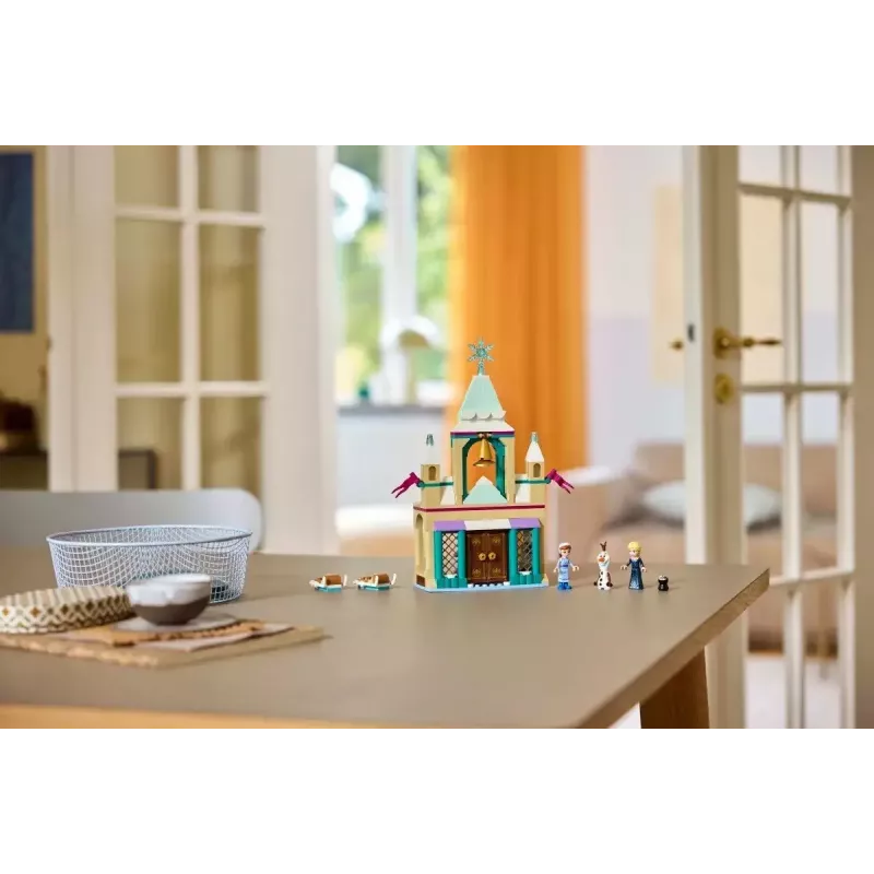 LEGO konstruktors Disney Princess Arendelle Castle 43265 — 177 gab., 3 minifigūras, vecumam 5+, vitrīnas komplekts (250×60×40 mm)