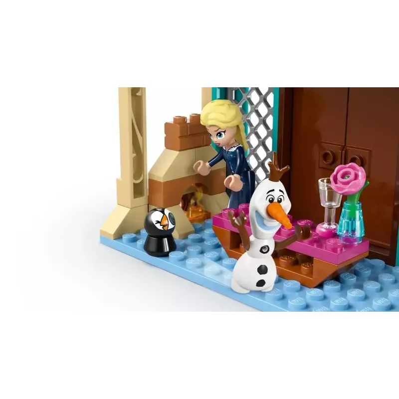 LEGO konstruktors Disney Princess Arendelle Castle 43265 — 177 gab., 3 minifigūras, vecumam 5+, vitrīnas komplekts (250×60×40 mm)