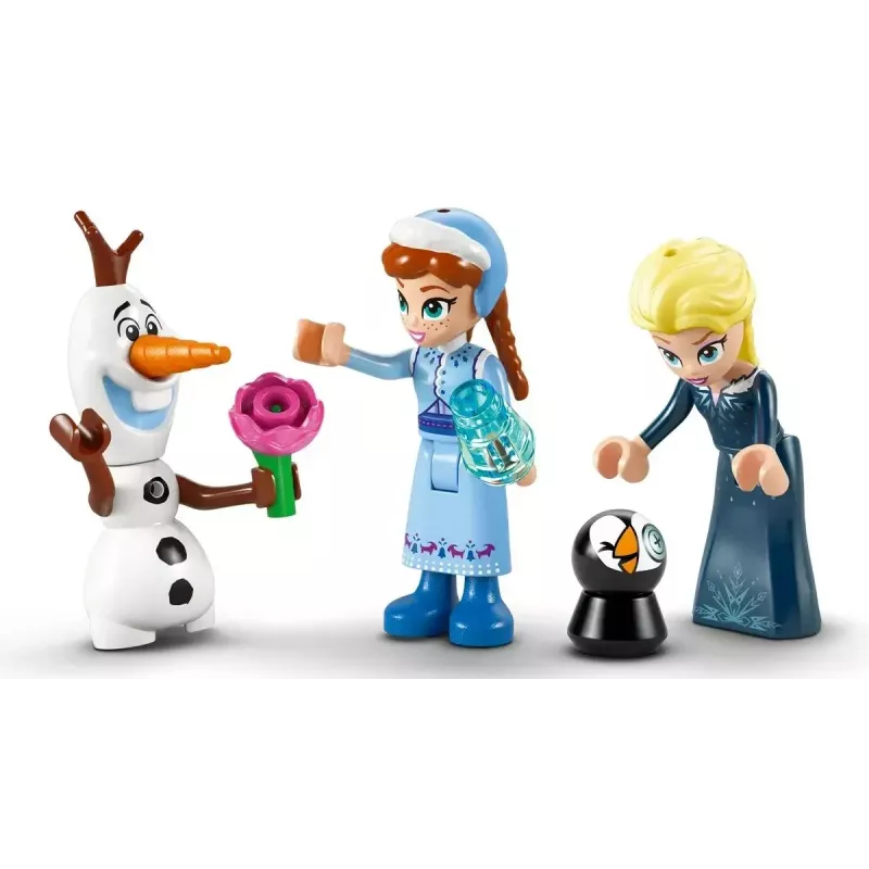 LEGO konstruktors Disney Princess Arendelle Castle 43265 — 177 gab., 3 minifigūras, vecumam 5+, vitrīnas komplekts (250×60×40 mm)