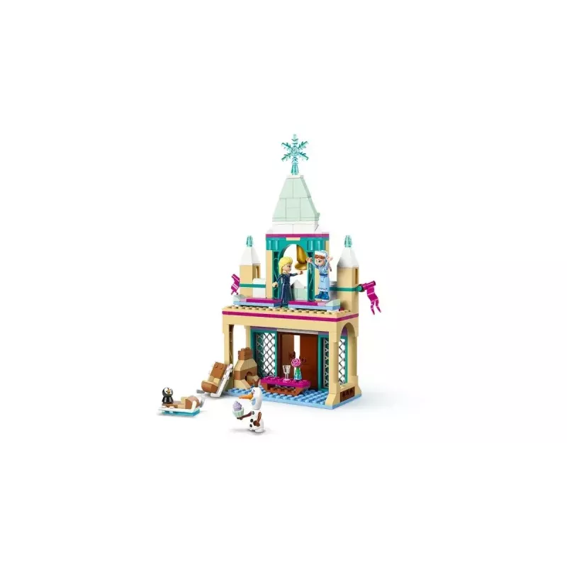 LEGO konstruktors Disney Princess Arendelle Castle 43265 — 177 gab., 3 minifigūras, vecumam 5+, vitrīnas komplekts (250×60×40 mm)