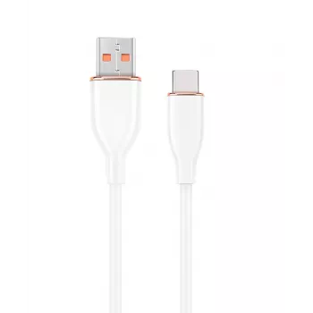 GEMBIRD Premium Silicon Type-C USB uzlādes un datu kabelis, 1,5 m - balts