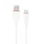 GEMBIRD Premium Silicon Type-C USB uzlādes un datu kabelis, 1,5 m - balts