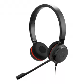 Jabra Evolve 20 SE austiņas ar vadu galvas saite Birojs/Zvanu centrs USB Type-C / USB Type-A melns