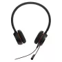 Jabra Evolve 20 SE austiņas, vadu, uz galvas, birojam/zvanu centram, USB Type-C / USB Type-A, melnas
