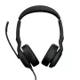 Jabra Evolve2 50 austiņas vadu galvas saite Biroja/Zvanu centra USB Type-C / USB Type-A Bluetooth melns