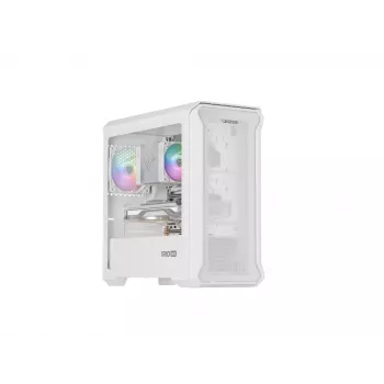 GENESIS Irid 503 Mini Tower caurspīdīgs, balts
