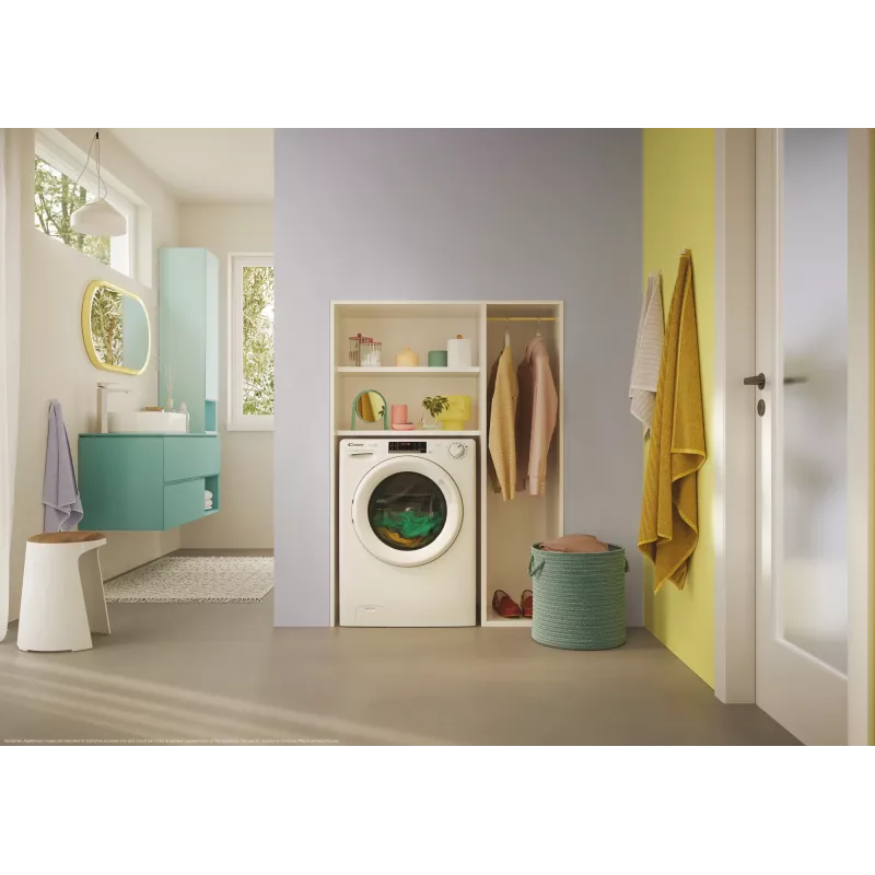 Candy Smart Pro COW 4644TWM6/1-S veļas žāvētājs Brīvi stāvošs Ielādēšana no priekšas Balts