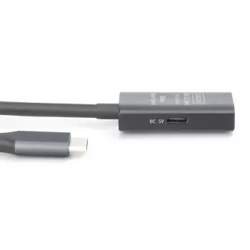 DIGITUS aktīvs USB-C pagarinātāja kabelis - 5G USB 3.2 Gen1 USB-C - USB-C (V/S) - 10 m