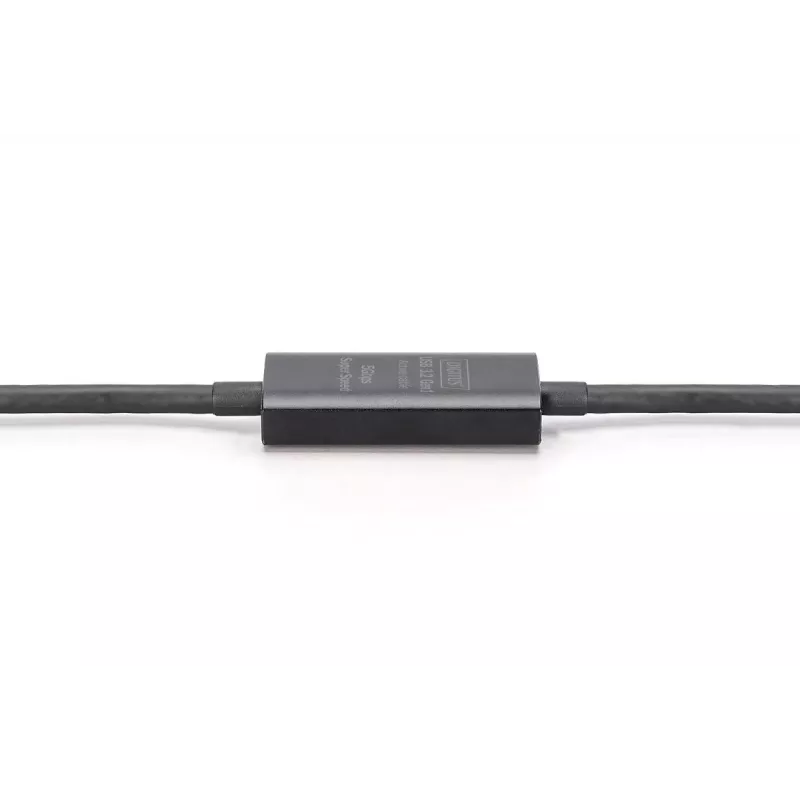DIGITUS aktīvs USB-C pagarinātāja kabelis - 5G USB 3.2 Gen1 USB-C - USB-C (V/S) - 10 m