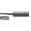 DIGITUS aktīvs USB-C pagarinātāja kabelis - 5G USB 3.2 Gen1 USB-C - USB-A (V/S) - 10 m
