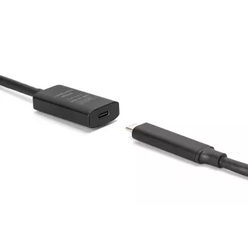 DIGITUS Active USB-C Extension kabelis - 10G USB 3.2 Gen2 USB-C - USB-C (M/F) - 5m