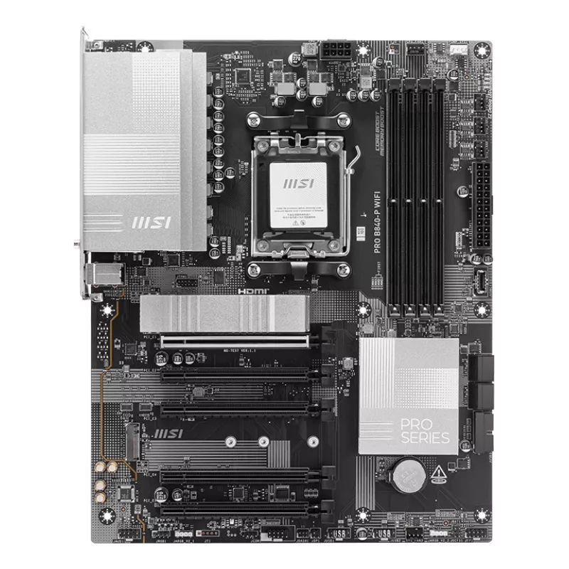 MSI PRO B840-P WIFI mātesplate AMD B840 Socket AM5 ATX