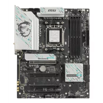 Mātesplate MSI B850 GAMING PLUS WIFI ATX — AMD B850, ligzda AM5, DDR5, 4x DIMM, Wi‑Fi 7, 5Gb LAN, 3x M.2, HDMI 2.1