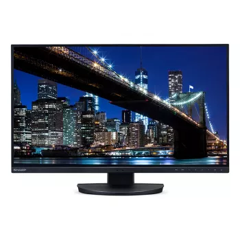Sharp MultiSync 60006064 datora monitors 68,6 cm (27 collas) 3840 x 2160 pikseļi 4K Ultra HD LCD melns