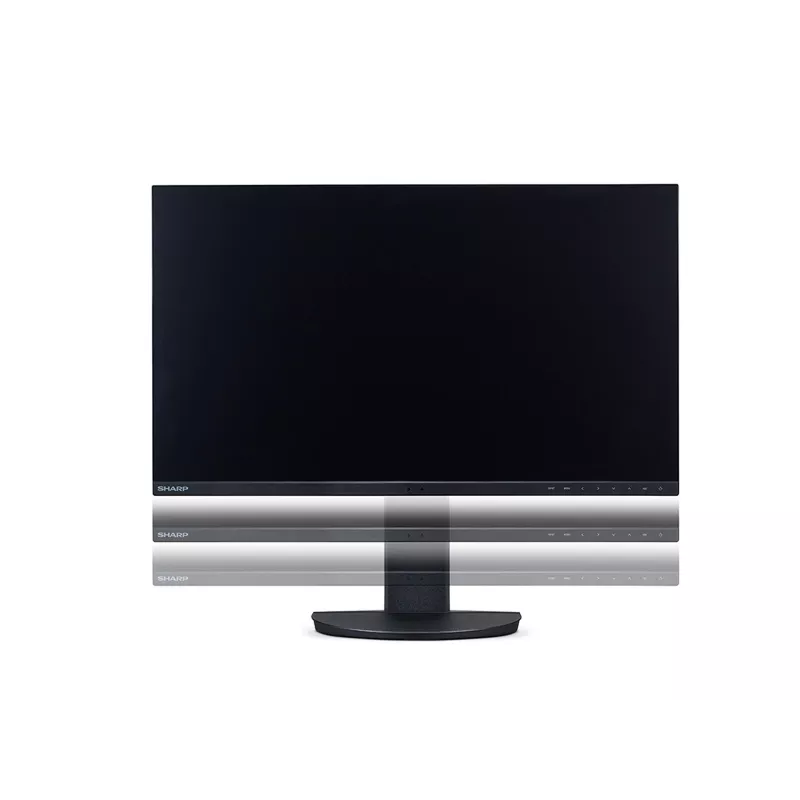 Sharp MultiSync 60006064 datora monitors 68,6 cm (27 collas) 3840 x 2160 pikseļi 4K Ultra HD LCD melns
