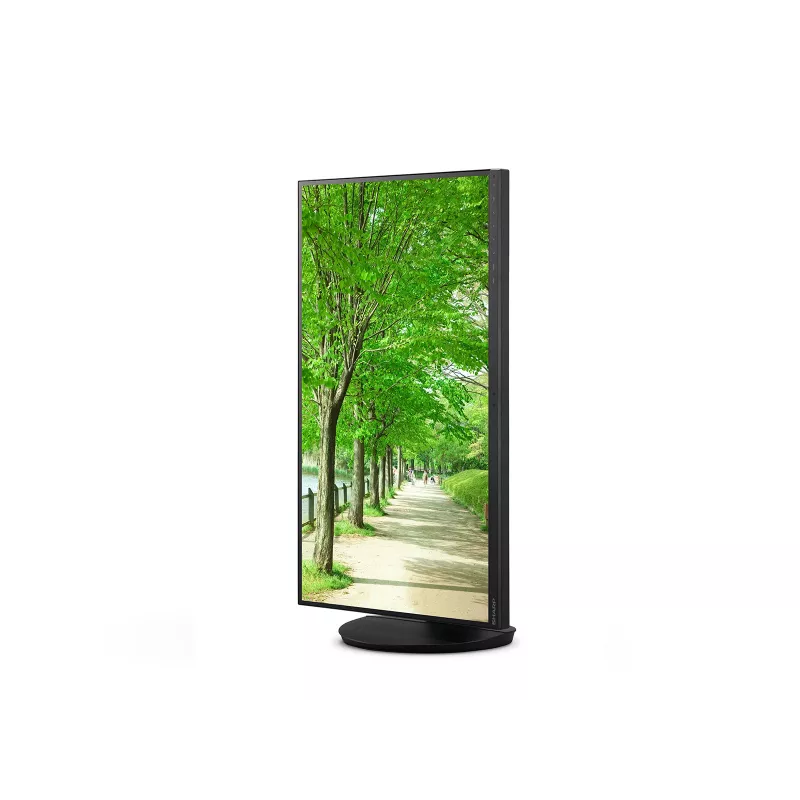 Sharp MultiSync 60006064 datora monitors 68,6 cm (27 collas) 3840 x 2160 pikseļi 4K Ultra HD LCD melns