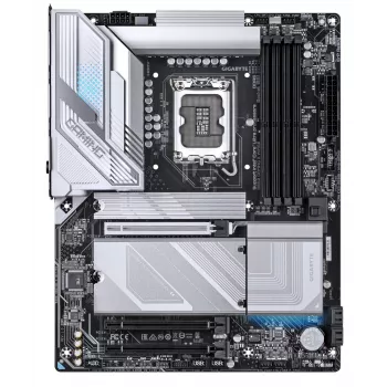 GIGABYTE B860 GAMING X WIFI6E mātesplate - Intel Core Ultra sērijas CPU, 12+1+2+1 fāžu VRM, līdz 9066MHz DDR5, 1xPCIe 5.0 + 2xPCIe 4.0 M.2, 2.5GbE LAN, WIFI 6E, USB4