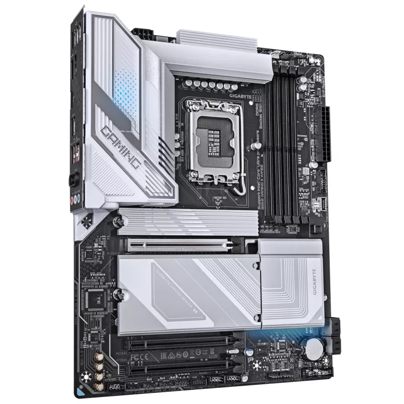 GIGABYTE B860 GAMING X WIFI6E mātesplate - Intel Core Ultra sērijas CPU, 12+1+2+1 fāžu VRM, līdz 9066MHz DDR5, 1xPCIe 5.0 + 2xPCIe 4.0 M.2, 2.5GbE LAN, WIFI 6E, USB4