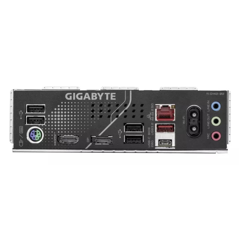 Mātesplate GIGABYTE B860 EAGLE WIFI6E - Intel Core Ultra sērijas CPU, 12+1+2+1 fāžu VRM, līdz 9066MHz DDR5, 1xPCIe 5.0 + 2xPCIe 4.0 M.2, 2.5GbE LAN, WIFI 6E, USB 3.2 Gen 2x2