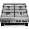 Beko FBE62130GXDN cooker Freestanding cooker Electric Gas Melns
