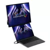 ASUS ZenScreen Fold OLED MQ17QH datora monitors 43,9 cm (17,3 collas) 2560 x 1920 pikseļi Quad HD Sudraba