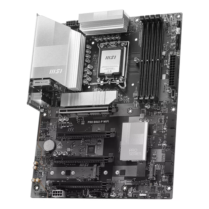 MSI PRO B860-P WIFI mātesplate Intel B860 LGA 1851 (Socket V1) ATX