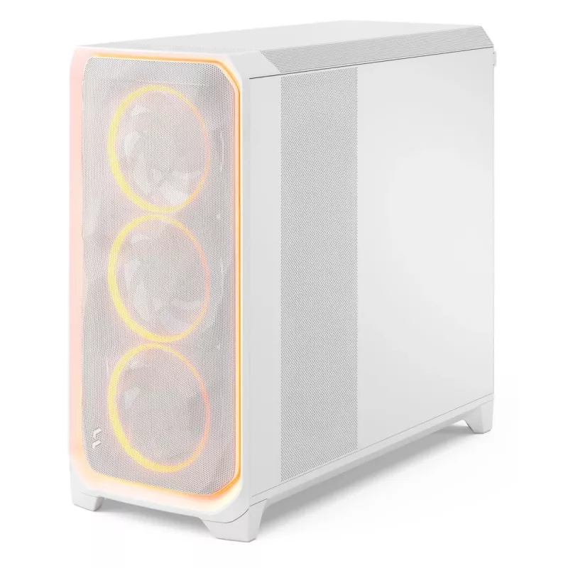 FRACTAL DESIGN Meshify 3 Xl Ambience Pro RGB baltatg Clear Tint