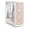 FRACTAL DESIGN Meshify 3 Ambience Pro RGB balta Tg Clear Tint