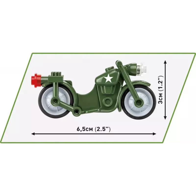 Konstrukciju rotaļlietu komplekts Cobi Blocks Vadības tornis 664 gab. modelis COBI-3125