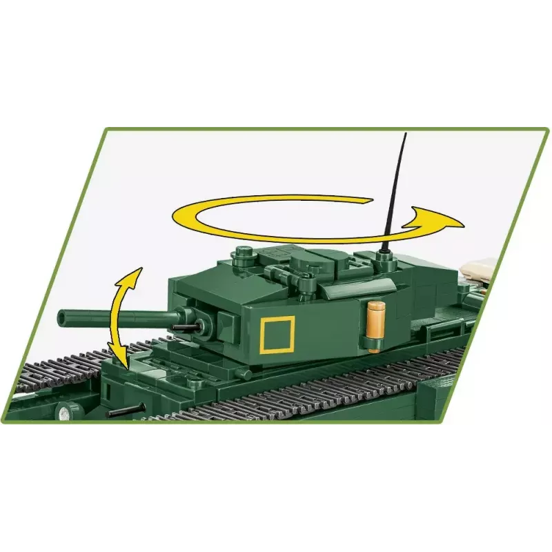 Cobi Blocks Mark IV Churchill būvkomplekts, 668 detaļas (COBI-3128)
