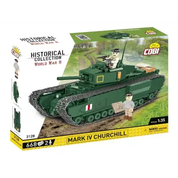 Cobi Blocks Mark IV Churchill būvkomplekts, 668 detaļas (COBI-3128)