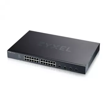 Zyxel XGS1935-28-EU0101F tīkla komutators pārvaldāms L2+/L3 Gigabit Ethernet (10/100/1000) 1U melns