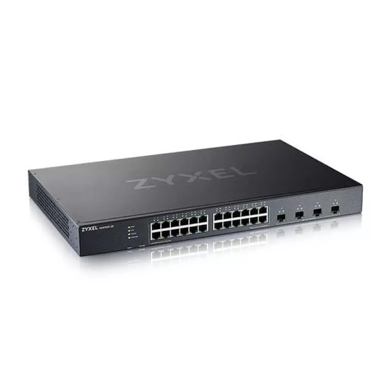 Zyxel XGS1935-28-EU0101F tīkla komutators pārvaldāms L2+/L3 Gigabit Ethernet (10/100/1000) 1U melns