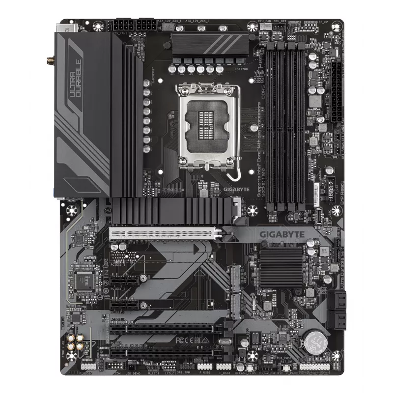 Mātesplate GIGABYTE Z790 D AX ATX — Intel LGA1700, Z790, DDR5, 4×DIMM, Wi‑Fi 6E, 2.5Gb LAN