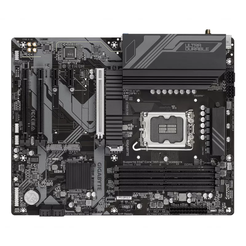 Mātesplate GIGABYTE Z790 D AX ATX — Intel LGA1700, Z790, DDR5, 4×DIMM, Wi‑Fi 6E, 2.5Gb LAN
