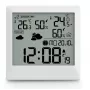Hama 00222238 Digitālā meteoroloģiskā stacija, balta, LED, iekštelpu/āra termometrs, higrometrs