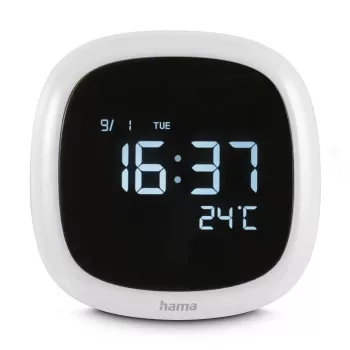 Hama Bora Bora digitālais modinātājpulkstenis Balts