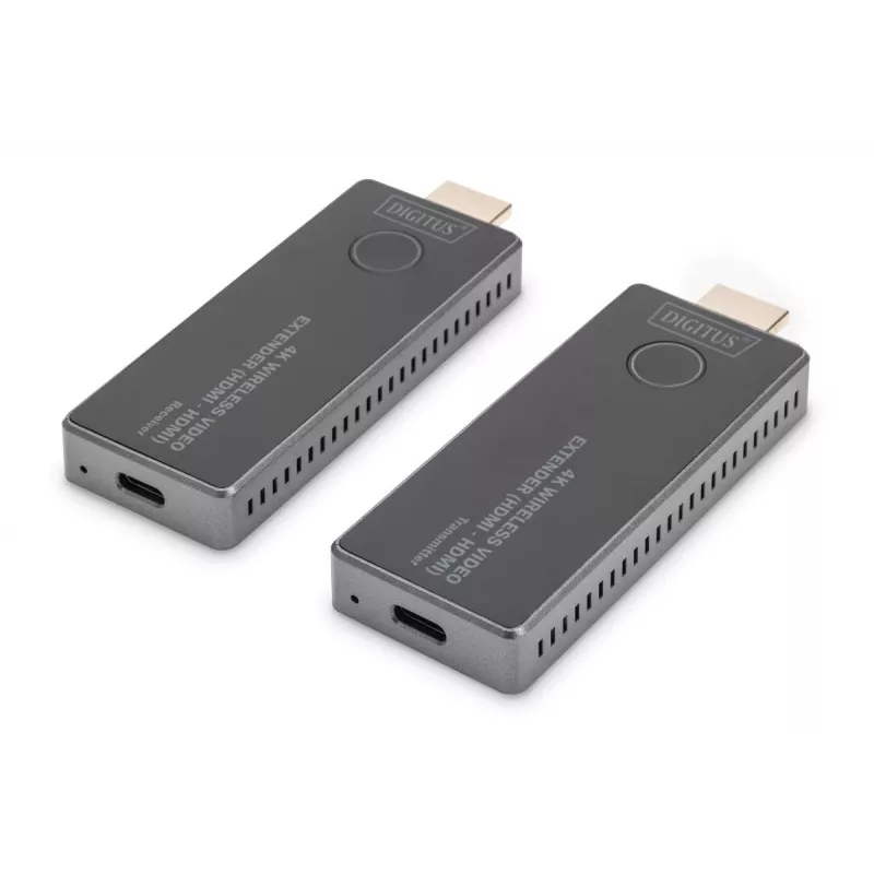 DIGITUS 4K bezvadu HDMI paplašinātāja komplekts 30 m HDMI–HDMI