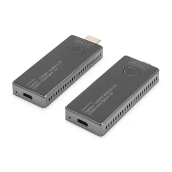 DIGITUS 4K bezvadu AV paplašinātāja komplekts 30m USB-C - HDMI