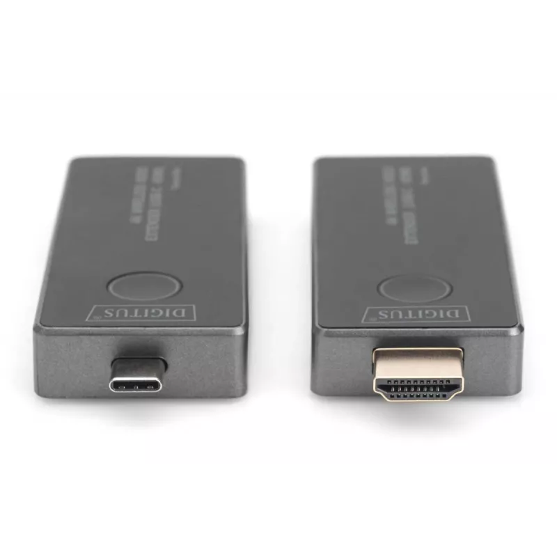 DIGITUS 4K bezvadu AV paplašinātāja komplekts 30m USB-C - HDMI
