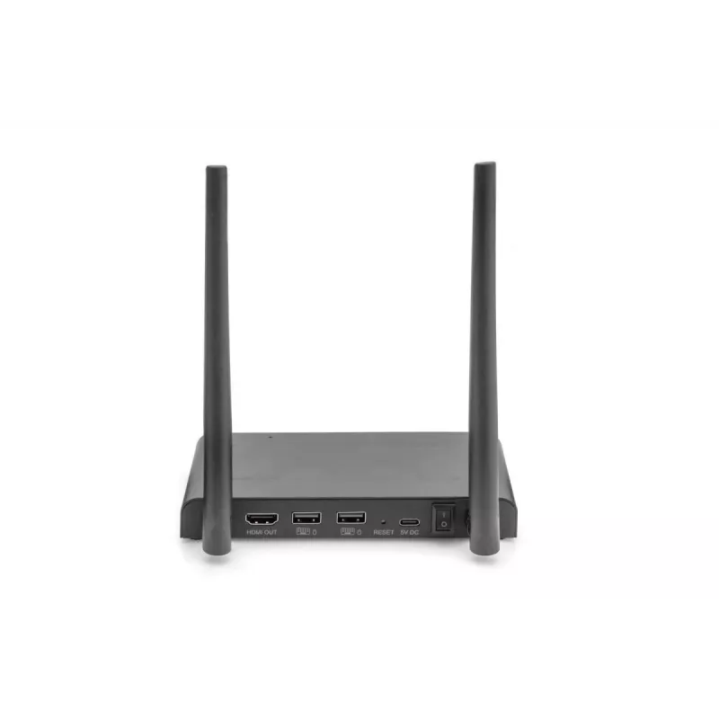 DIGITUS 4K bezvadu HDMI uztvērējs (RX), papildu ierīce komplektam DS-55328