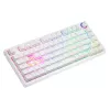 Spēļu tastatūra Savio Phenix balta GAT dzeltena USB Bluetooth QWERTY