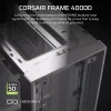 CORSAIR Mid-tower - Geh Midi Frame 4000d balts