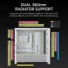 CORSAIR Mid-tower - Geh Midi Frame 4000d balts