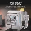 CORSAIR Mid-tower - Geh Midi Frame 4000d Rs ArGB balta