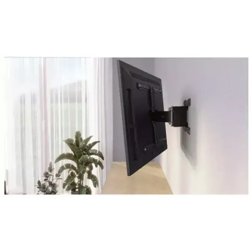 Hama Ultraslim Wall Mount 2.29 m Melns Max 50 kg VESA 600x400