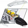 Cobi Blocks Bruņotie spēki F-4 Phantom II modelis 703 daļu konstrukcijas komplekts