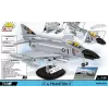 Cobi Blocks Bruņotie spēki F-4 Phantom II modelis 703 daļu konstrukcijas komplekts